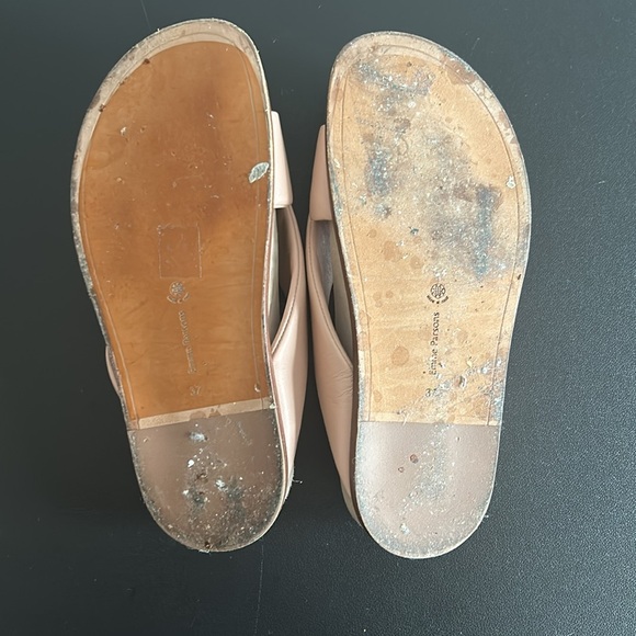 Emme Parsons LEATHER SLIDES - Picture 4 of 4